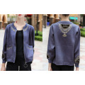 Lady Embroidered Jacket with Small Jacket